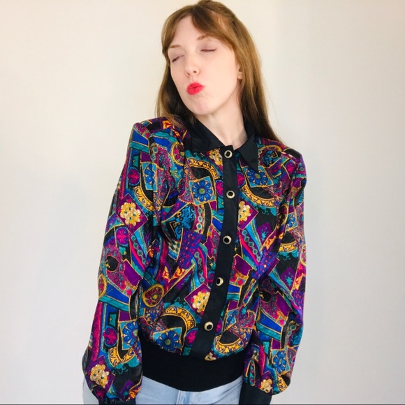 Vintage Heritage Road Blouse, Size Small - Picture 1 of 5